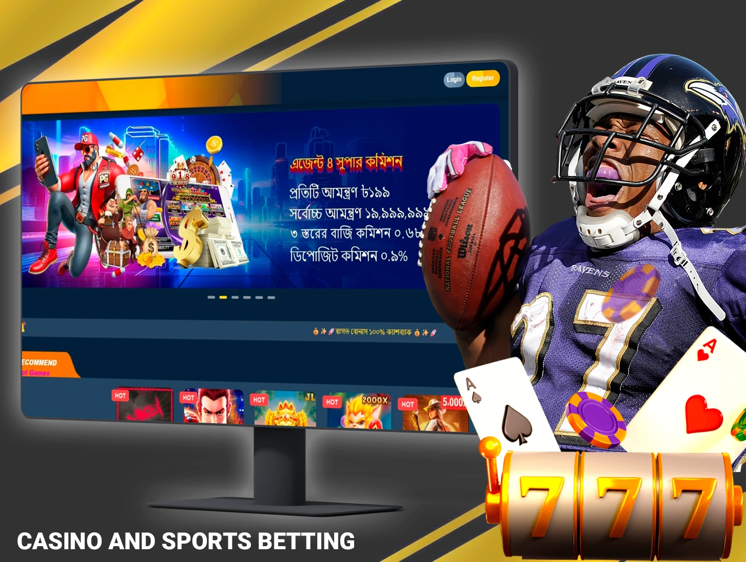 66zz Casino and Sports Betting is the best choice for players from Bangladesh who love to play and win
